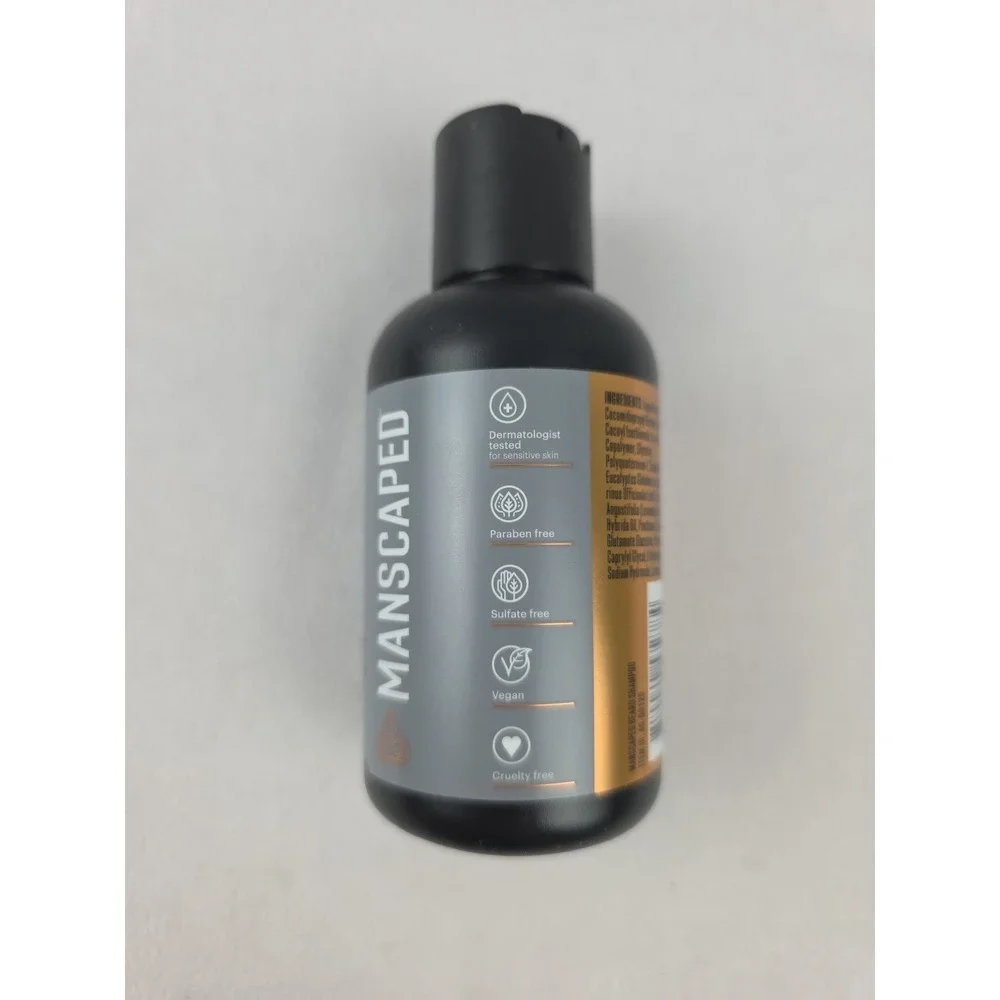 MANSCAPED Beard Shampoo & Conditioner, Hydrating Beard 4 Fl oz Each